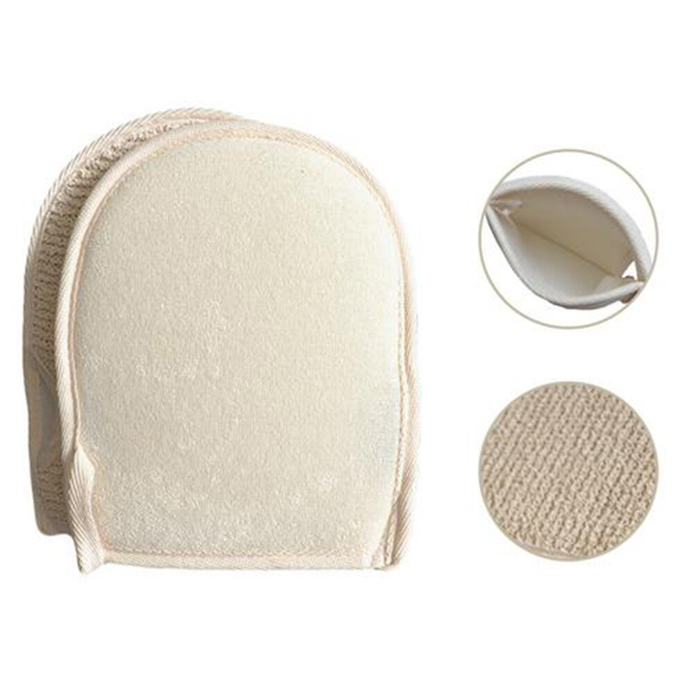 Exfoliating Loofah Glove Pad Body Scrubber Bath Shower Loofah Sponge