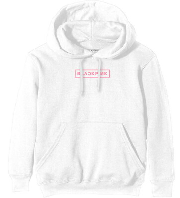 Blackpink 'Shut Down Photo Grid' (Weiß) Pullover Kapuzenpullover OFFIZIELL!