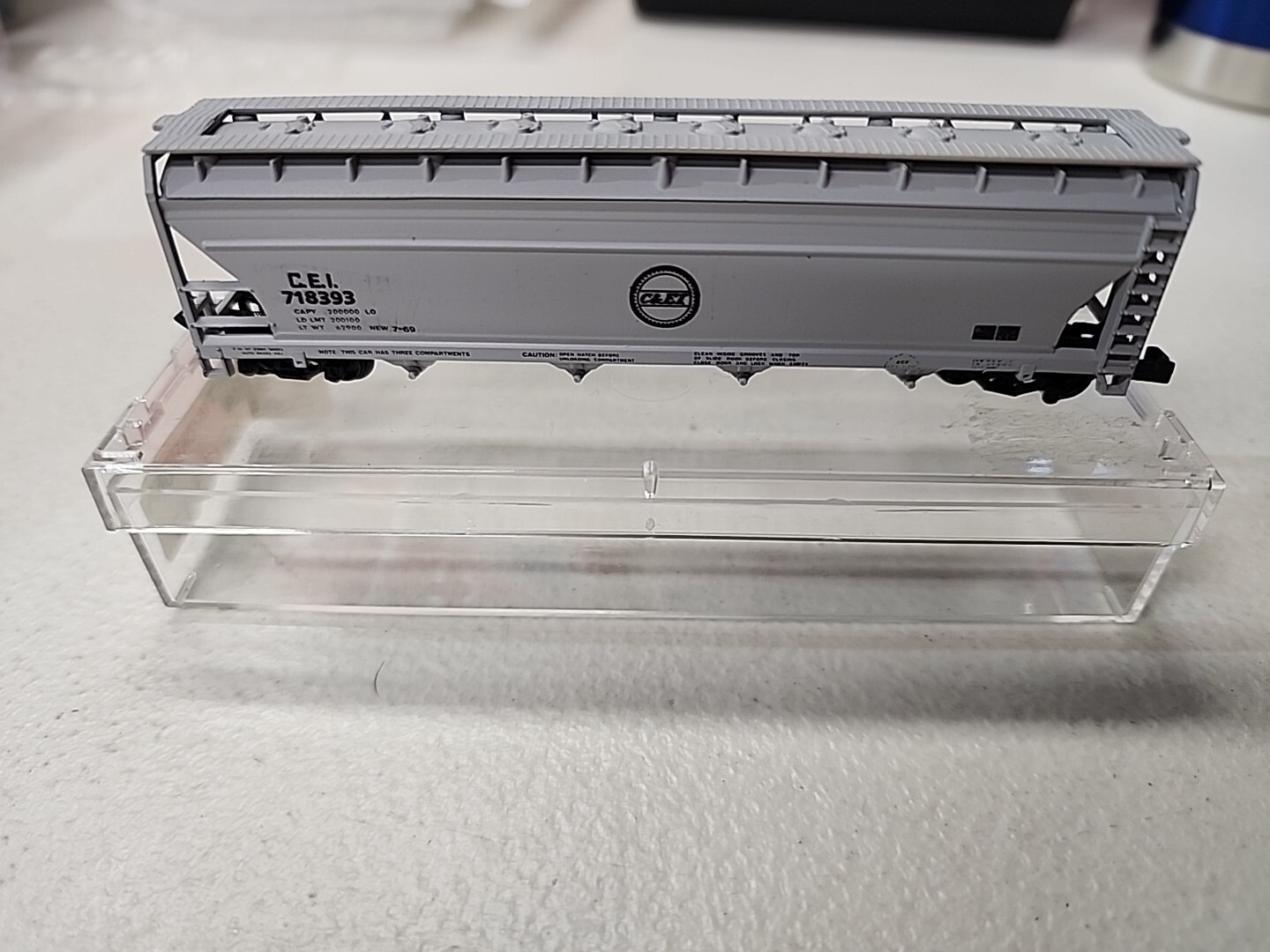 N Scale Train Car C&EI 718393 eBay