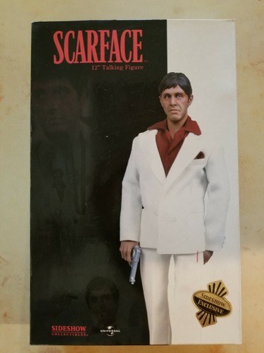 Figura parlante explícita SIDESHOW EXCLUSIVA 12 pulgadas Scarface - Imagen 5 de 11