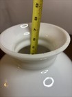 Vintage 10" Flower Hurricane Oil Glass Dome Lamp Shade - Painted - New Old Stock — photo 6