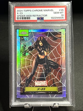 2024 Topps Chrome Marvel Spider-Web Refractor /399