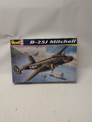 Revell B-25J Mitchell Bomber Model Kit #85-5512 1:48 New Open Box Sealed Parts