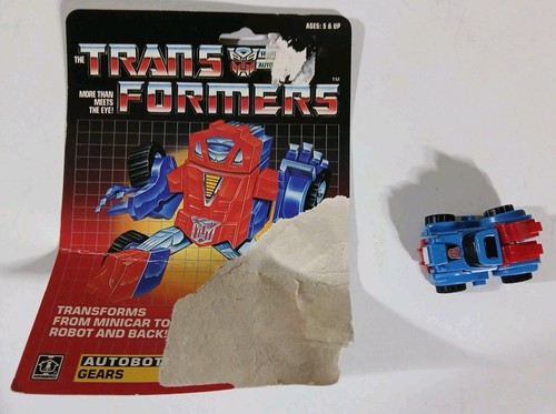 Gears 100% komplett mit Karton G1 Transformers Vintage Figur 1984 Vintage - Bild 1 von 22