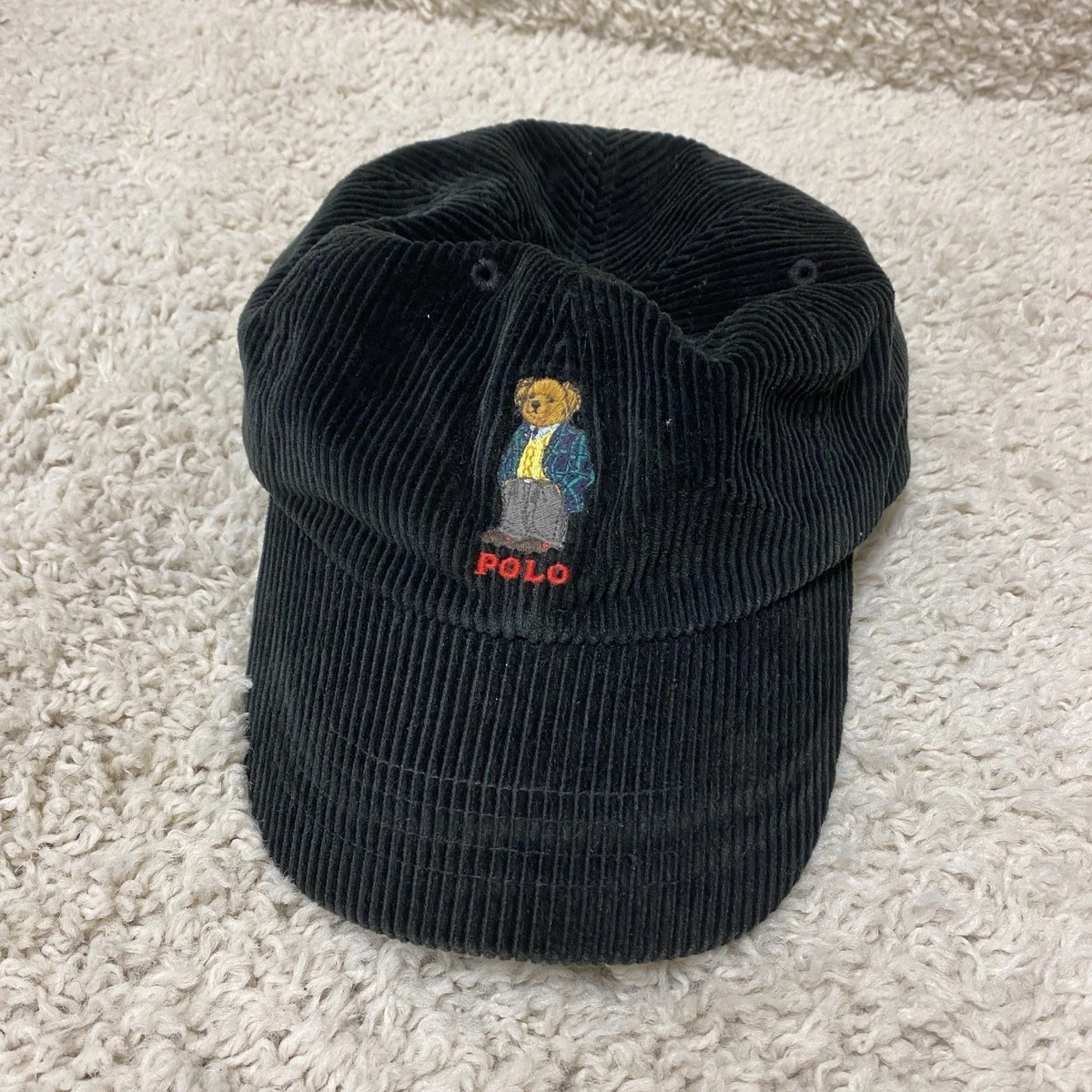 Polo Ralph Lauren Black Leather Hats for Men for sale | eBay