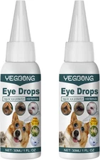 Dog and Cat Eye Wash | Eye Drops for Dogs and Cats to Flush and Soothe