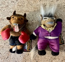 In Famous Meanies Mean 17 Mike Bison Donkeyng Plush 1998 Tyson King Parody LOT