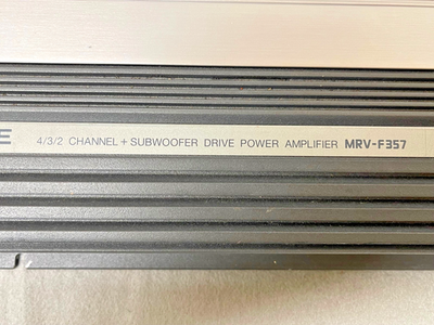 Alpine MRV-F357 3/4/5 Channel Car Amplifier for sale online | eBay