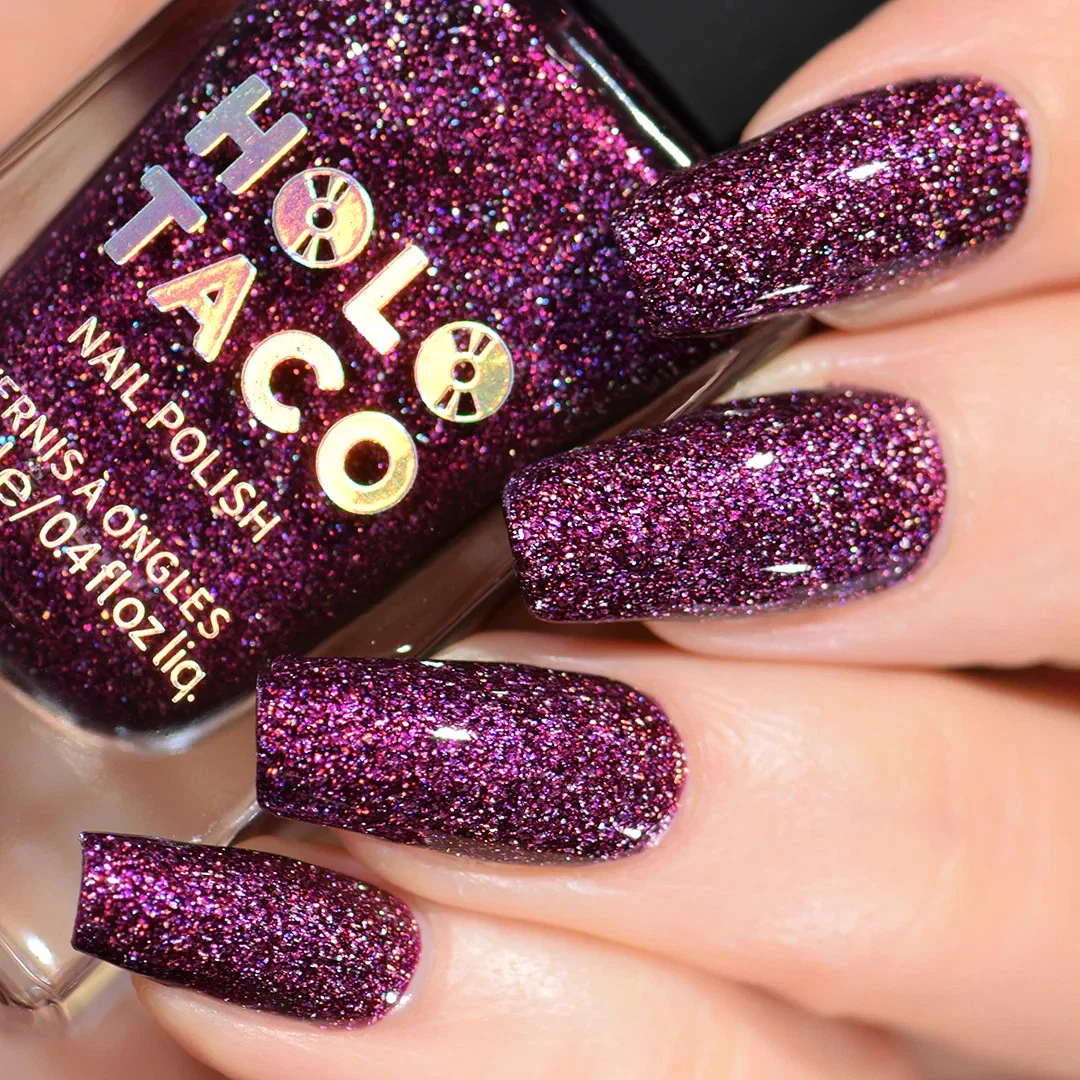 Holo Taco Vine to Table Unused UK seller Holotaco Glitter Holographic Purple