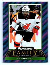 2021-22 Parkhurst Hockey ROOKIE & PROMINENT PROSPECT Inserts - Buy 3, Get 2 Free