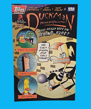 Duckman #3 Topps Comics 1994 The Mob Frog Sage Parte 3 + 1995 Nueva York Comic Con Promo