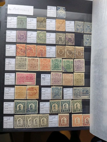 Kolumbien tolle Sammlung ab Klassik aus Nachlass mit Provinzen Antioquia etc. - Picture 20 of 24