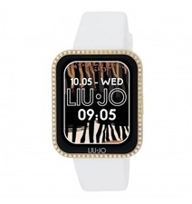 Orologio LIU-JO Smartwatch Voice Mini Luxury SWLJ166 Gold con cinturino in silic