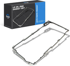 Oil Pan Gasket Set 1997-2015 Chevy Silverado Tahoe Gmc 4.8 5.3 6.0 6.2 12612350