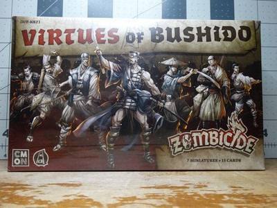 NEW Zombicide White Death Virtues of Bushido Expansion Kickstarter