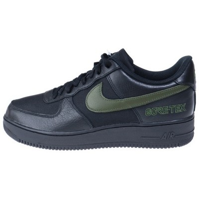 NIKE AIR FORCE 1 GTX HV3959-010 Gore-tex Low Cut Sneaker Black US12 30cm Used 73