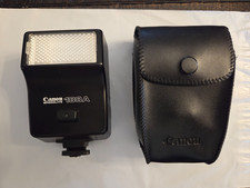Canon Speedlite 188A Shoe Mount Flash 35MM SLR Film Camera AE-1 Tested w/CASE