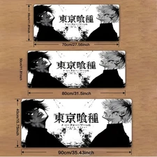 40*90cmOne-Eyed Ghoul Anime Gaming Desk Mat & Mouse Pad - Non-Slip Rubber Base,