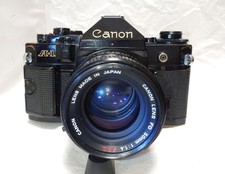 Canon A-1 50mm F1.4 S.S.C. Film Camera Excellent Condition Tested Features