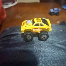 1987 Micro Machines Road Champs Yellow Mustang #20