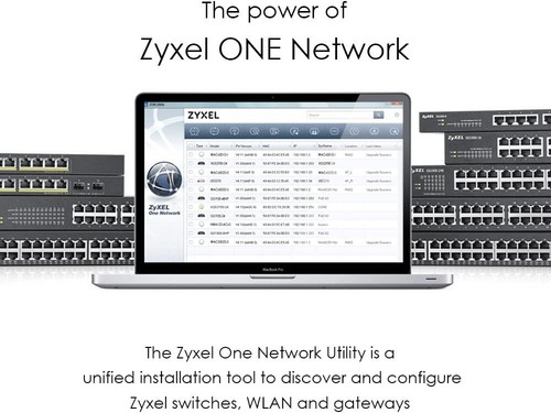 Zyxel 8-Port Gigabit PoE Switch Smart Managed Desktop/Wallmount and Fanless - 第 2/6 張圖片