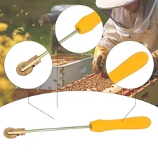 Beekeeping Wire Embedder Thread Keeper Handle Roller for Beehive Imbedding