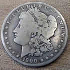 1900-O Morgan Silver Dollar
