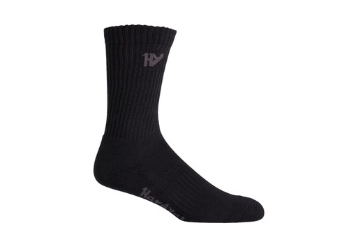 10 pares de calcetines duros Yakka Cotton Rich Crew (paquete de 10) - WorkWearZone - Imagen 2 de 2