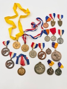 Vintage Sports & Competition Medal Lot 