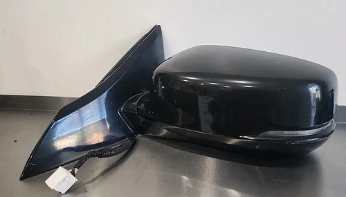 76250T3LA520 | 2013 - 16 Honda Accord Left Mirror TURN SIGNAL Black OEM LH LF 