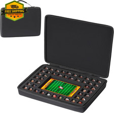 Toy Storage Case FOR Teenymates Holds 46 Figures 5x7 Puzzle Black Case Only