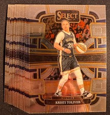 Kristi Toliver 2024 Panini Select WNBA x22 Concourse Level Chrome Base Lot