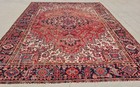 Amazing Hand Knotted Vintage Tribal Hareez  Wool Area Rug 11 x 8 Ft — photo 4