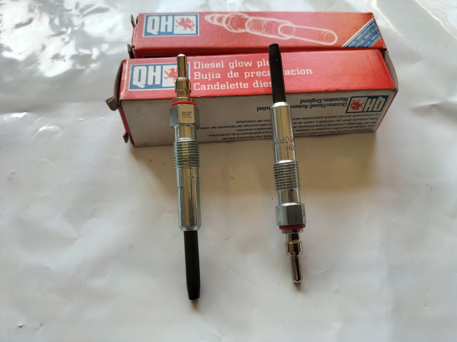 QGP155 Quinton Hazell Glow Plugs x2