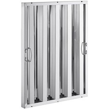 Allmont 20" x 25" Stainless Steel Commercial Hood Filter   x x 2"