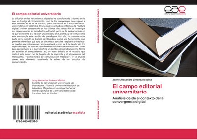 Jenny Alexandra Jiménez Medina | El campo editorial universitario | Taschenbuch