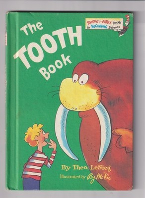 The Tooth Book By Theo. LeSieg (Dr. Suess)  Bright and Early Books for Beginning