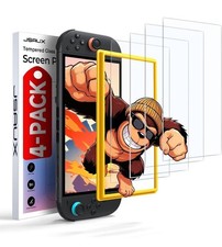 Nintendo Switch 2 Screen Protector 2-Pack 9H Tempered Glass Ultra Clear HD