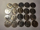 1965-1969 Kennedy Silver Half Dollars  20 COINS  40% Silver $10.00 FACE=1 Roll..