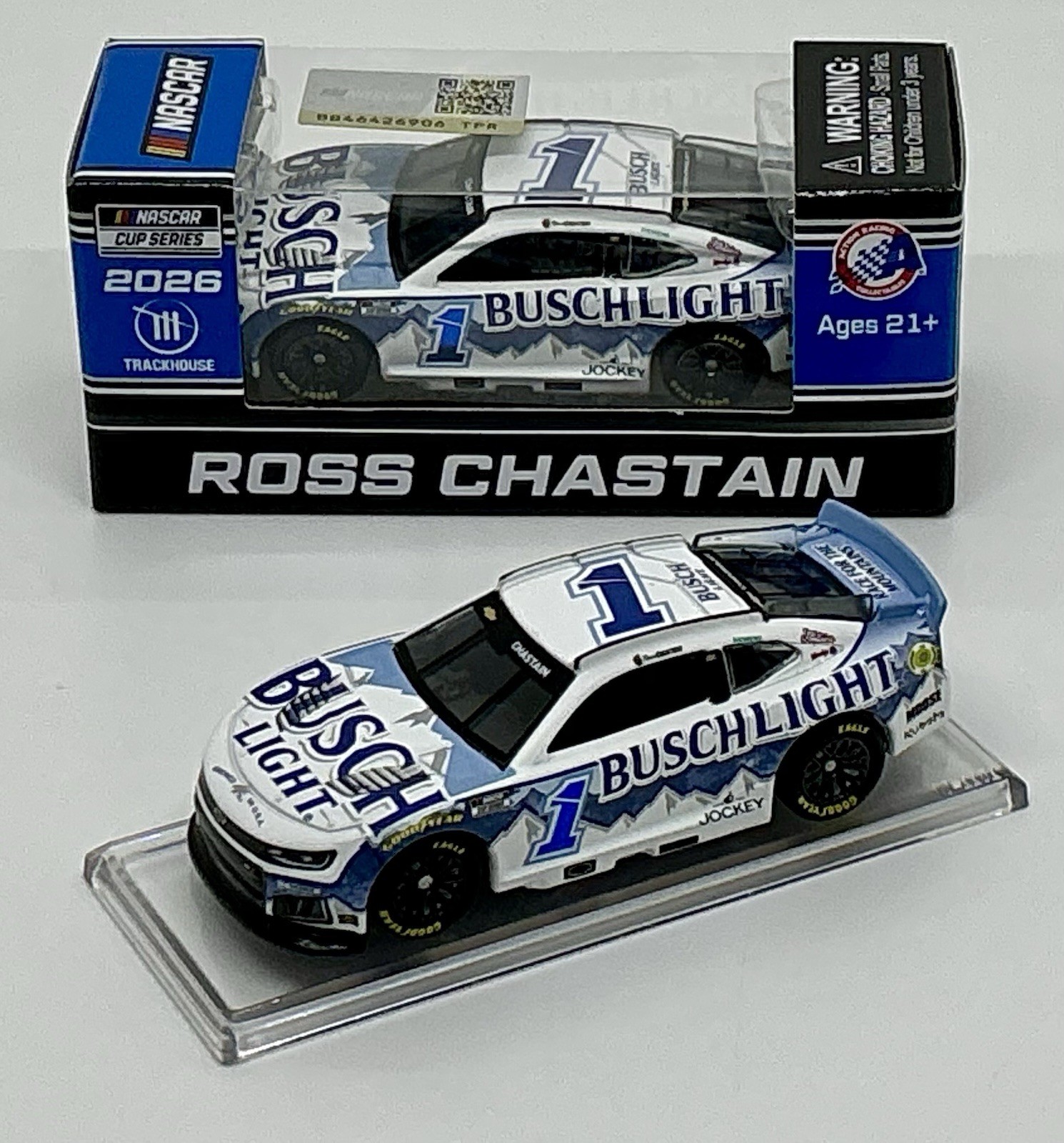 2026  1/64 #1 Ross Chastain “Busch Light”Chevrolet Limited Ed. Same Day Shipping