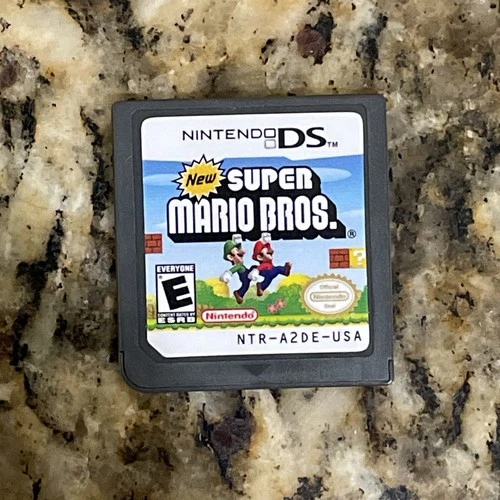 New Super Mario Bros (Nintendo DS, 2006) Authentic - Cartridge Only - Tested
