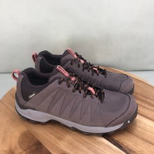 Oboz Sypes Low Leather Waterproof Hiking Shoes Womens Size 9 Brown Trail Outdoor