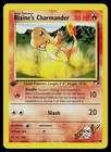 Pokemon Card - Blaine's Charmander Gym Heroes 61/132 1st Edition Common