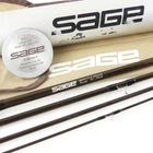 Sage Graphite II 590-4 DS Fly Fishing Rod. 9’. 5wt. W/ Tube & Sock.