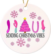 Funny Christmas Ornaments 2025, Adult Naughty