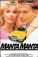 Manta Manta Retro Eisen Schild mit Tina & Til 30 X 20 cm