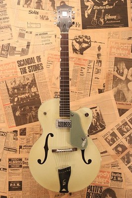Gretsch 6125 Single Anniversary 1959 Smoke Green Finish Hollow