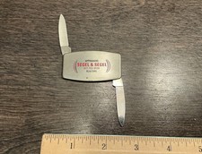 Vintage Advertising Zippo Knife & File Blade "Segel & Segel Realtors”; ES0228
