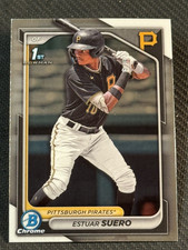 2024 Bowman Chrome 1st PROSPECT ROOKIE Estuar Suero, Item 7