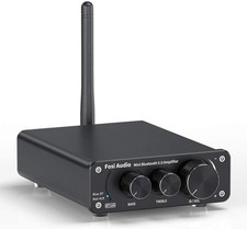 BT10A Bluetooth 5.0 Stereo Audio Amplifier Receiver 2 Channel Class D Mini Hi...